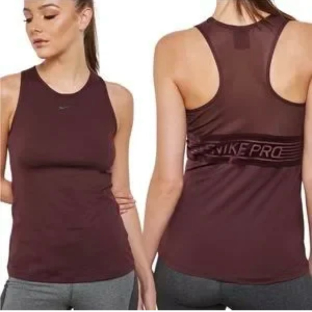 Nike Delux Mesh Velvet Logo Tank